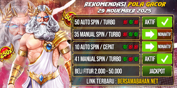 Bahantoto | Pola Gacor Hari Ini